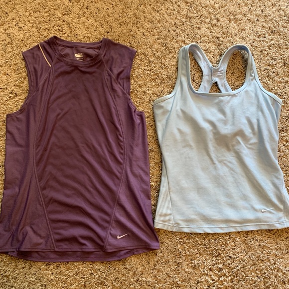 Nike Tops - 2 medium Nike tank tops